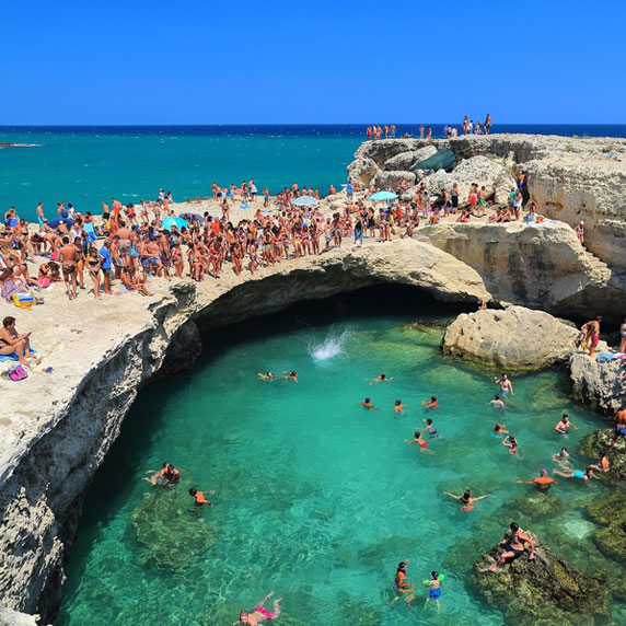 Grotta della Poesia in the Lecce region