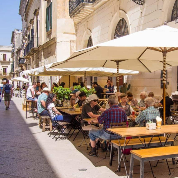 Lifestyle and tourism in Lecce