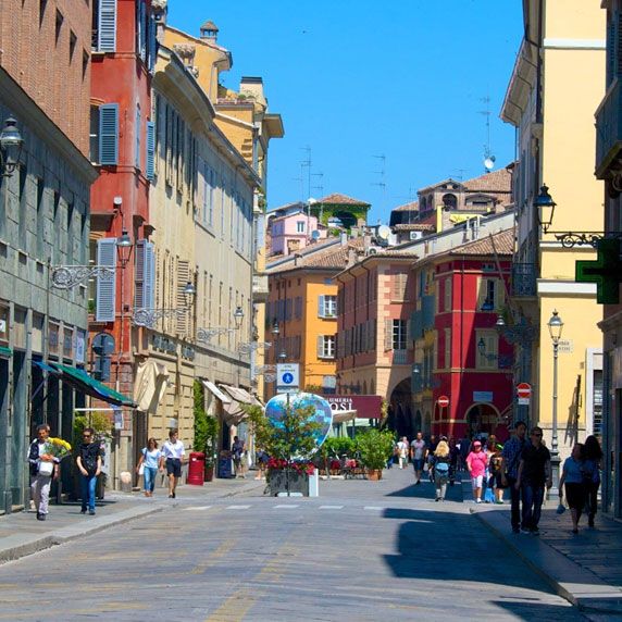 Ruas históricas de Parma