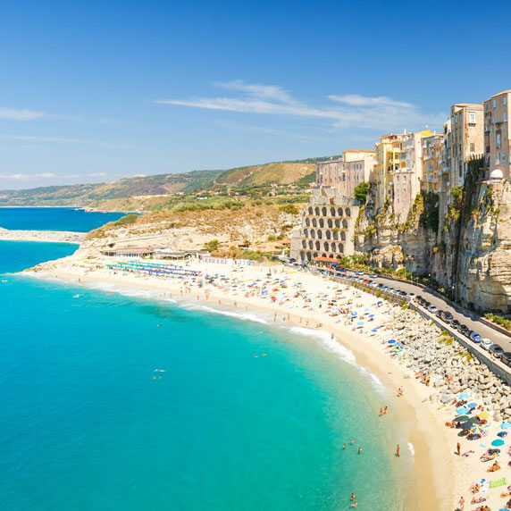 Italy's Bluest Sea in Tropea